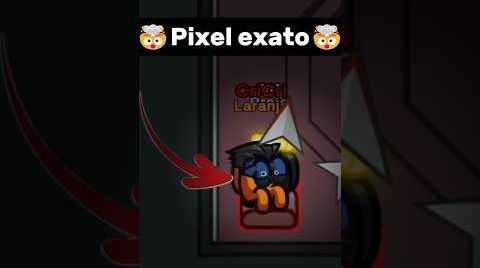 O PIXEL EXATO que salvou minha partida  #amongus